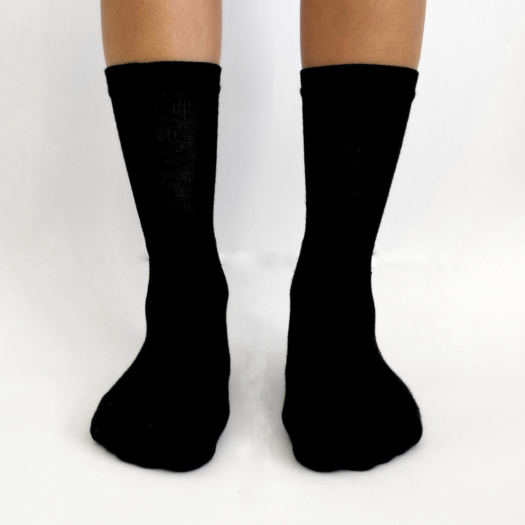 GlucoBoss Ultra Soft Diabetic Friendly Bamboo Socks 2-Pack Mixed