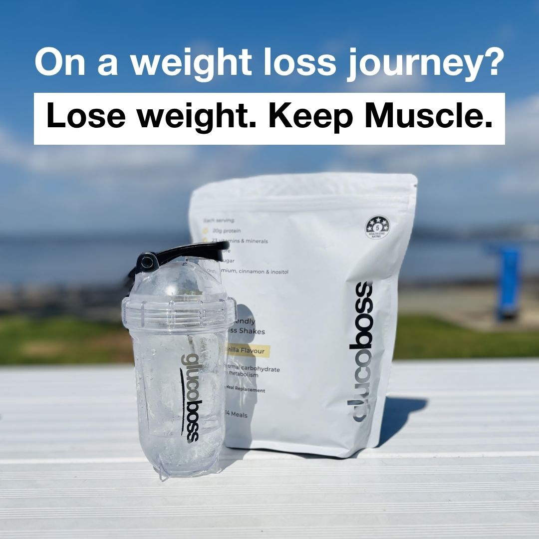 GlucoBoss Weight Loss & Muscle Support Shakes- 28 Meal Pack