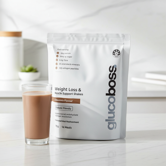 GlucoBoss Weight Loss & Muscle Support Shakes