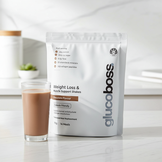 GlucoBoss Weight Loss & Muscle Support Shakes
